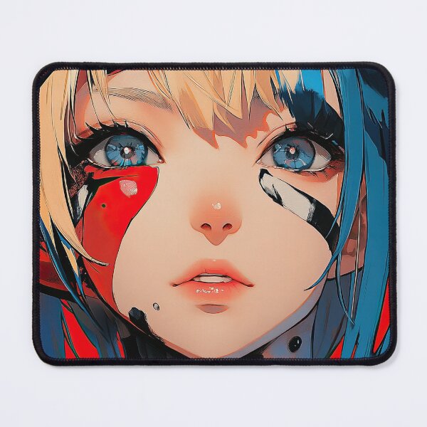 Item preview, Rebel Girl With Tattoos And Hypnotic Blue Eyes designed and sold by Piotrek0001.