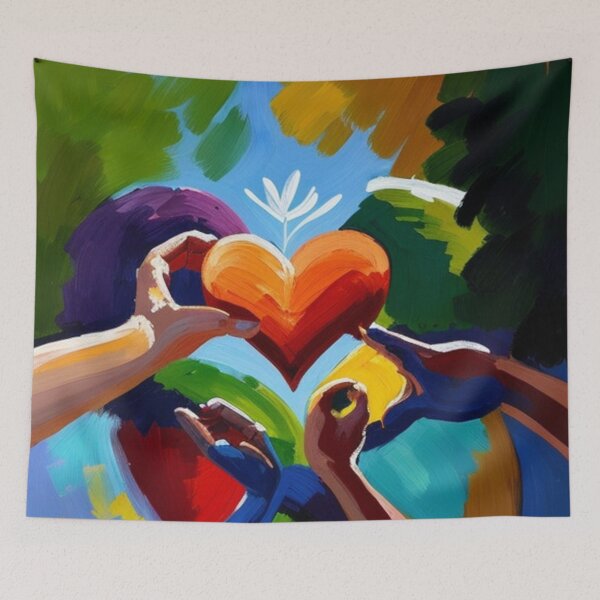 Item preview, Hands, Hearts, and Growth designed and sold by shakespeare1212.