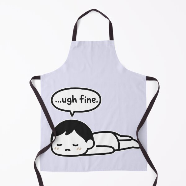 Item preview, Tired Cartoon Character Saying "Ugh Fine" designed and sold by Animepic222.