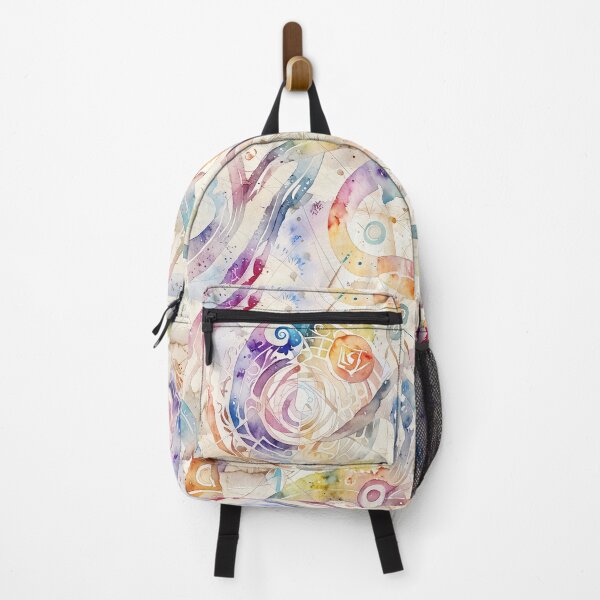 Item preview, Abstract Watercolor Design With Geometric Patterns designed and sold by CoolPixels.