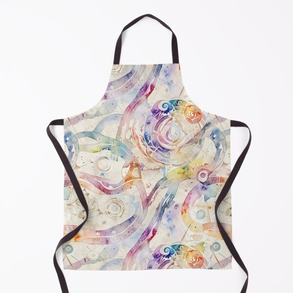 Item preview, Abstract Watercolor Design With Geometric Patterns designed and sold by CoolPixels.