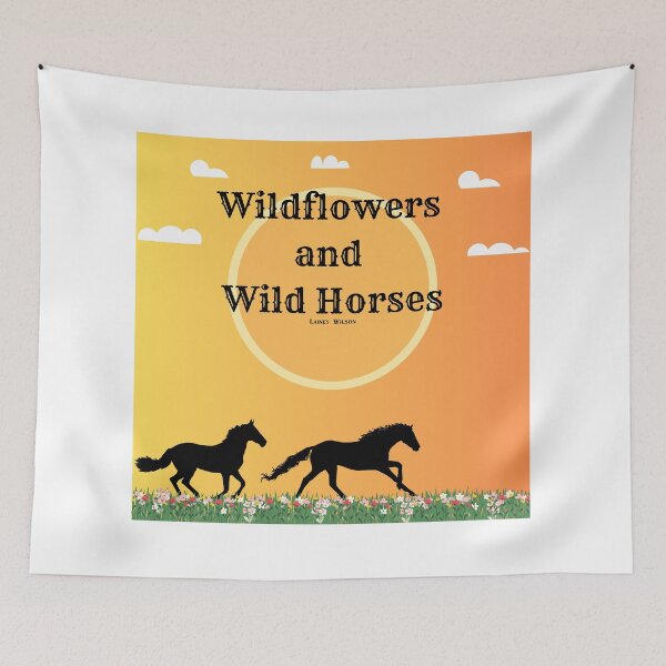 Item preview, Lainey Wilson Flores silvestres y caballos salvajes designed and sold by Josiverse.