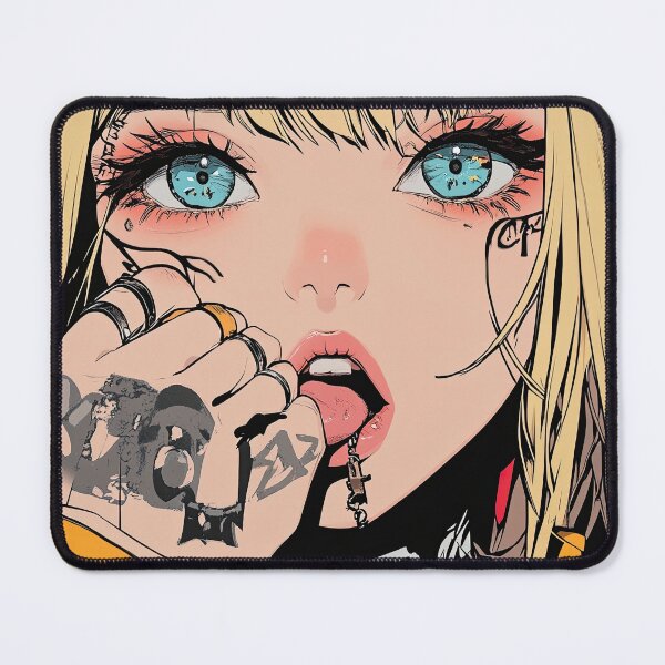 Item preview, Rebel Girl With Blue Eyes And Urban Tattoos designed and sold by Piotrek0001.