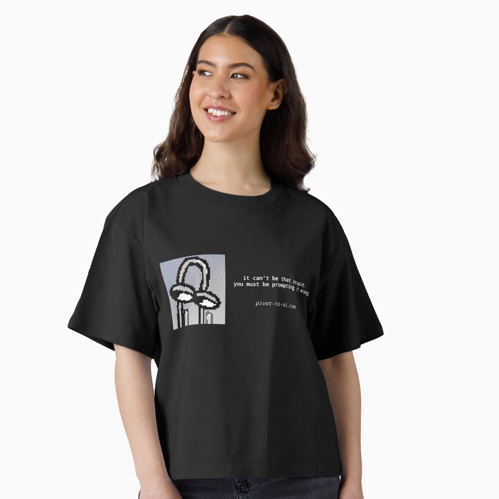 Item preview, Boxy T-Shirt designed and sold by pivot-to-ai.