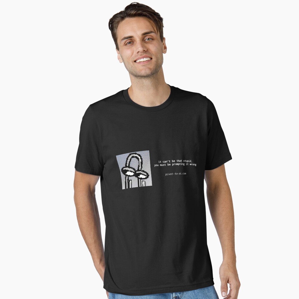 Item preview, Essential T-Shirt designed and sold by pivot-to-ai.