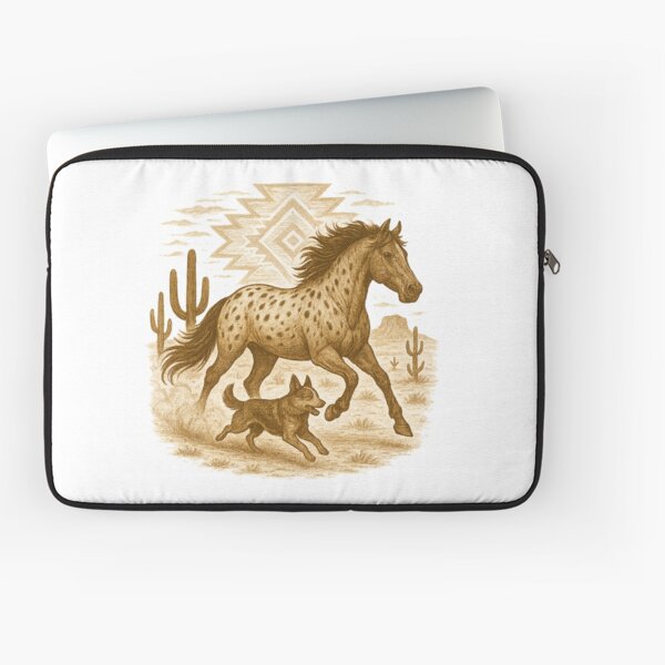 Aperçu de l'œuvre Kopie von cheval blanc dans le style western du désert américain créée et vendue par howdywildhorse.