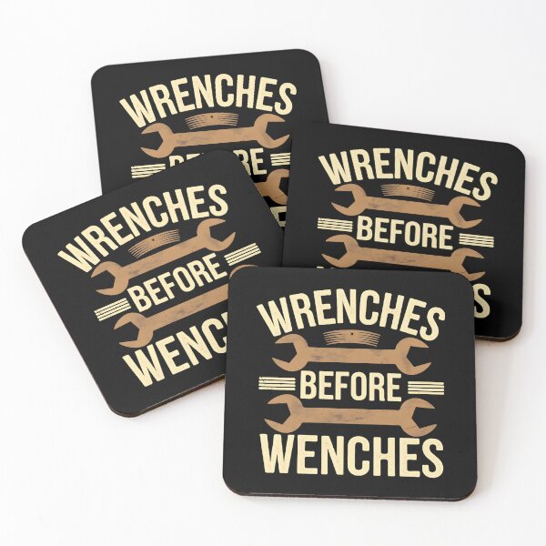 Item preview, Wrenches Before Wenches Mechanic Joke designed and sold by DomTeesHaven.