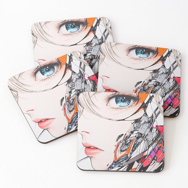Item preview, Painted Splashes Behind Cool Tattooed Young Girl designed and sold by Piotrek0001.
