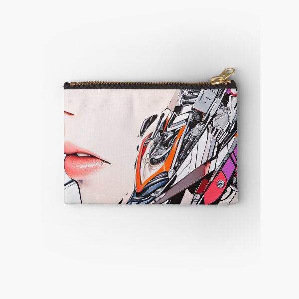 Item preview, Painted Splashes Behind Cool Tattooed Young Girl designed and sold by Piotrek0001.