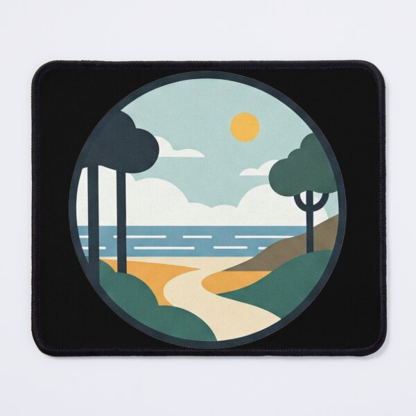 Item preview, Hobe Sound | Scenic and Serene Coastal-Inspired Graphic designed and sold by Tw1nsAIArt.