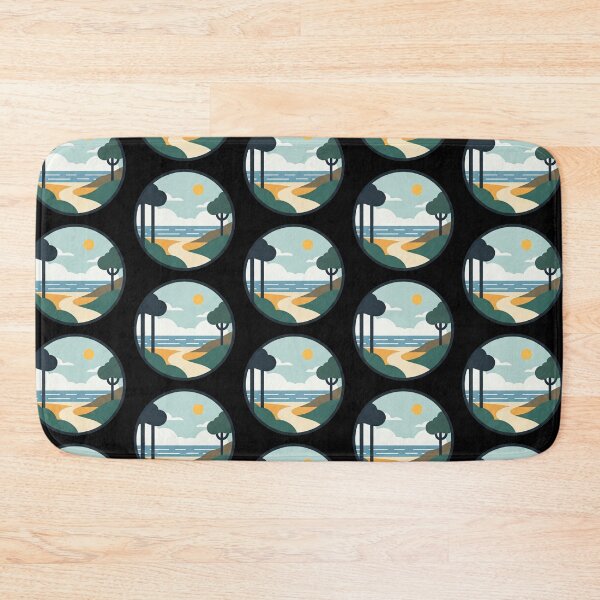 Item preview, Hobe Sound | Scenic and Serene Coastal-Inspired Graphic designed and sold by Tw1nsAIArt.