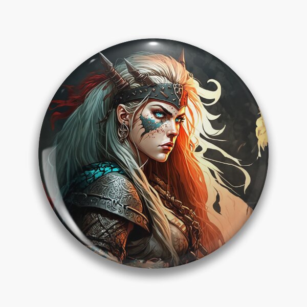 Item preview, Female Viking Warrior designed and sold by Made-by-Gus.