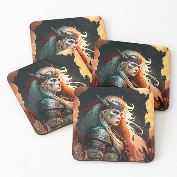 Item preview, Female Viking Warrior designed and sold by Made-by-Gus.