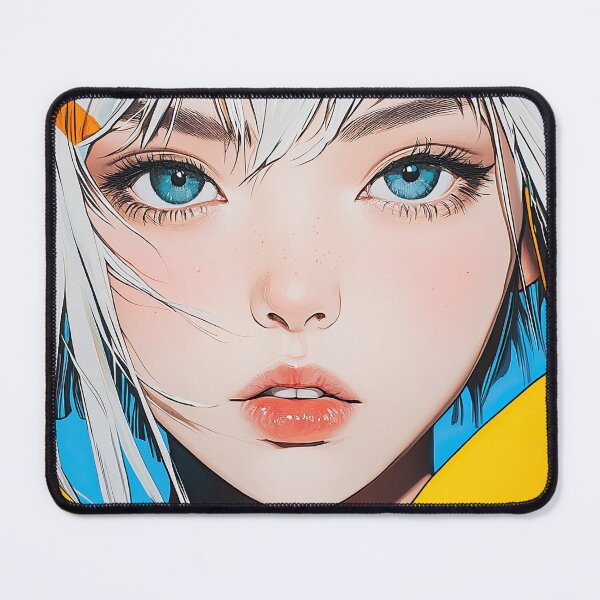 Item preview, Portrait Of Girl With white designed and sold by Piotrek0001.