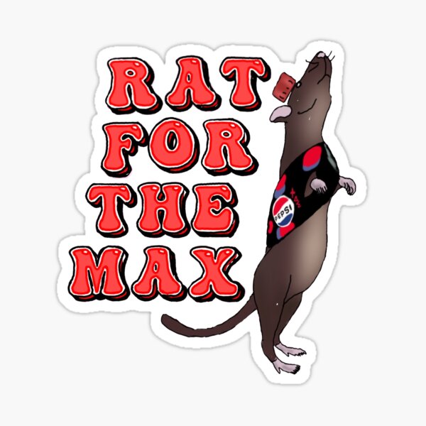 Artikel-Vorschau von Ratte für Max - Pepsi Max Cherry Ratte, designt und verkauft von egb-doodles.