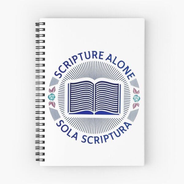 Artikelvorschau, Sola Scriptura Schrift allein Abzeichen Standard T-Shirt entworfen und verkauft von Bee4Boy.