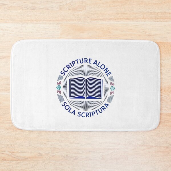 Item preview, Sola Scriptura Scripture Alone Badge Standard Tee designed and sold by Bee4Boy.