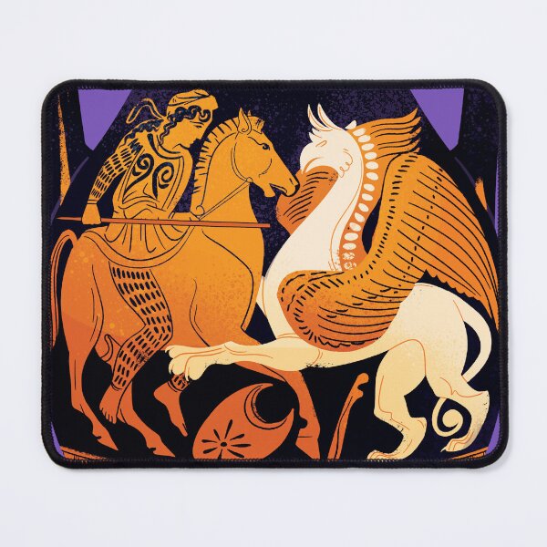 Item preview, Amazonian Red Figure Amphora Pelika designed and sold by flaroh.