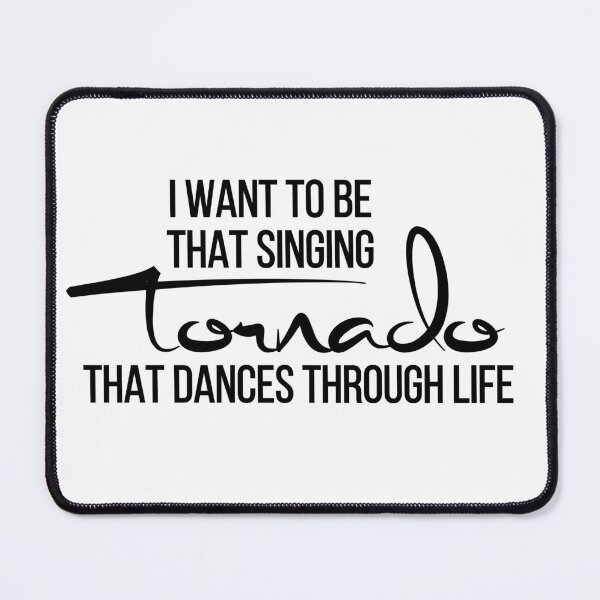 Item preview, Resilience Wall Art | Singing Tornado Quote | Vibrant Life Gift designed and sold by TextMuse.