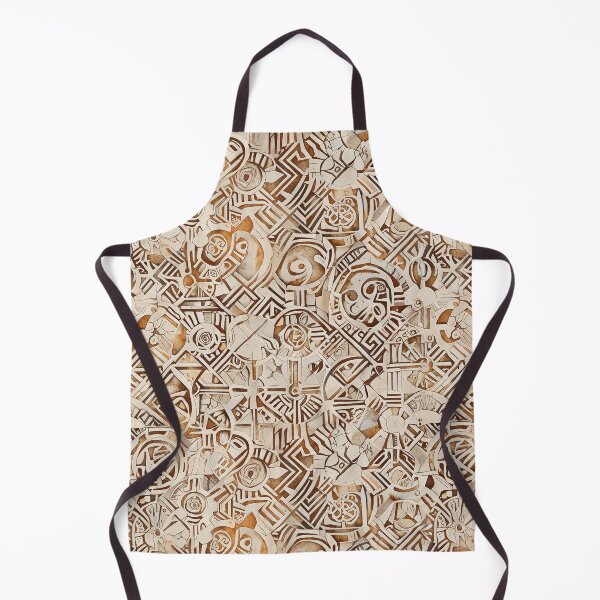 Item preview, Intricate Abstract Geometric Pattern with Diverse Tribal and Artistic Motifs designed and sold by CoolPixels.