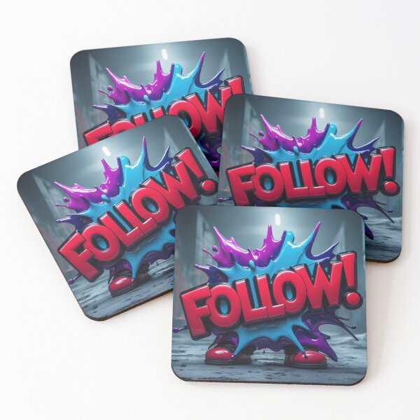 Item preview, "Follow!" 24 designed and sold by Zeir Shop.