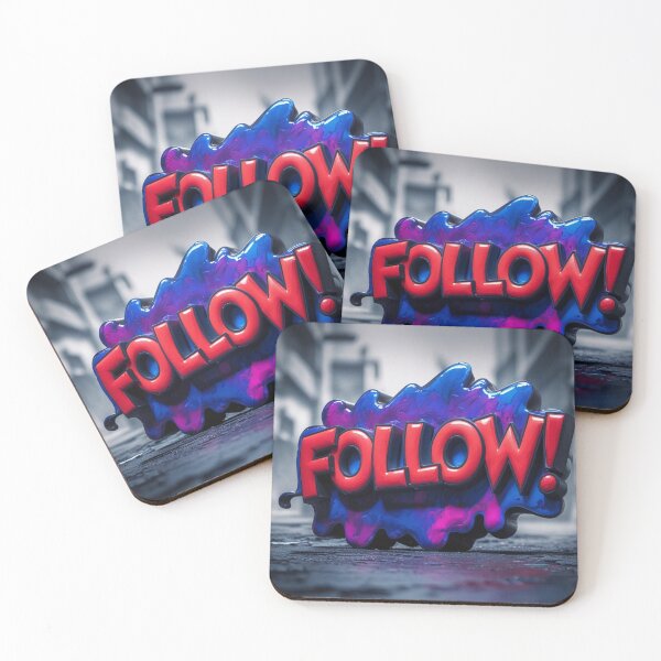 Item preview, "Follow!" 25 designed and sold by Zeir Shop.