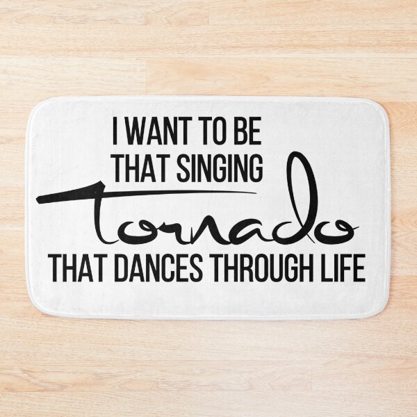 Item preview, Resilience Wall Art | Singing Tornado Quote | Vibrant Life Gift designed and sold by TextMuse.