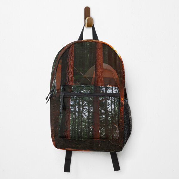 Item preview, Forest Camping Scene with Bonfire and Tents designed and sold by javastocks.