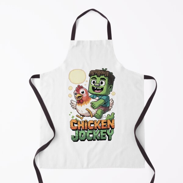 Item preview, Pixelart Chicken Jockey designed and sold by MonkiFlipp.