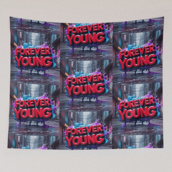 Item preview, Forever Young 25 designed and sold by Zeir Shop.