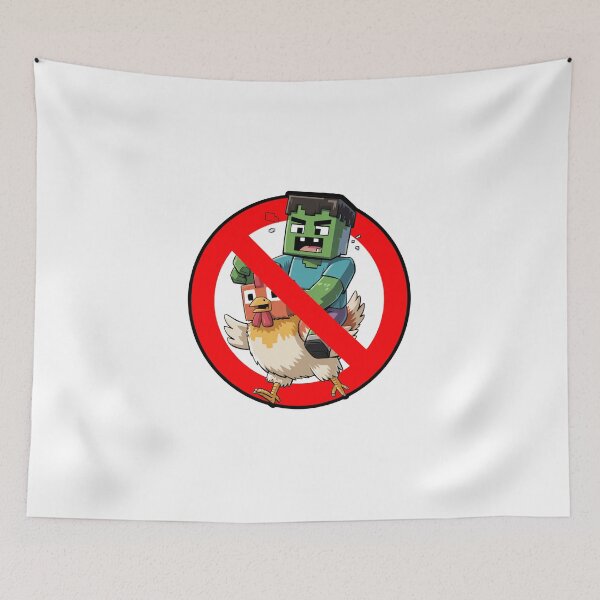Item preview, Anti Chicken Jockey Stop No Chickens  designed and sold by MonkiFlipp.