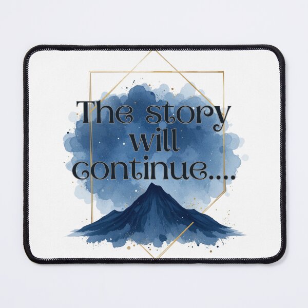 Item preview, Literary Wall Art | The Story Will Continue | Writer's Journey Gift designed and sold by TextMuse.