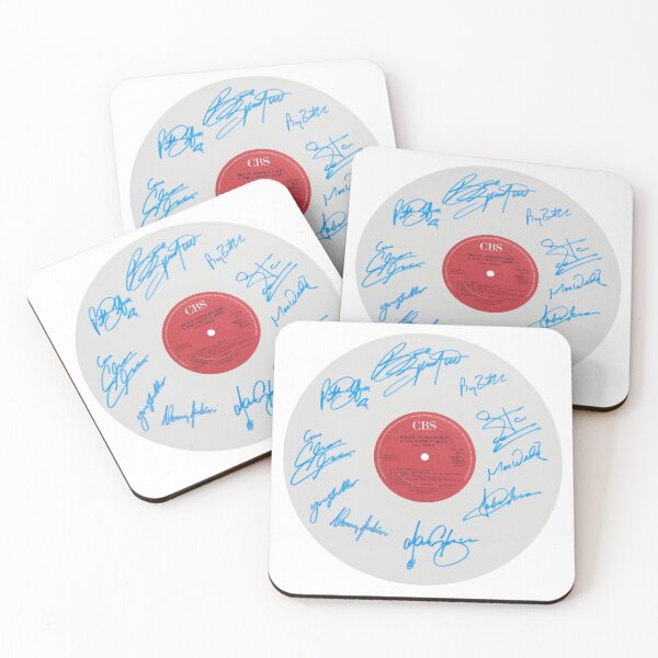 Item preview, Bruce Springsteen Born To Run Red Autographed Vinyl Record Artwork designed and sold by RCCLTDUK.