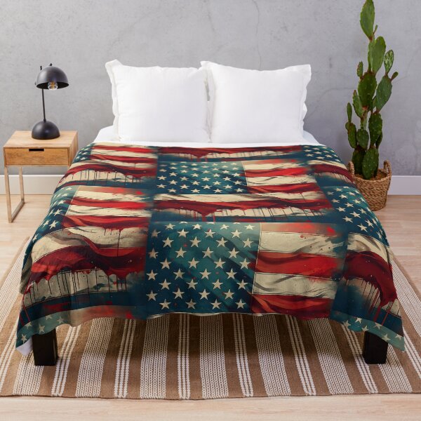 Item preview, USA flag art designed and sold by Andre Faubert.