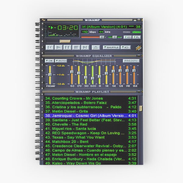 Item preview, Winamp Retro  Player Vintage 90s designed and sold by Retr0Tshirts.