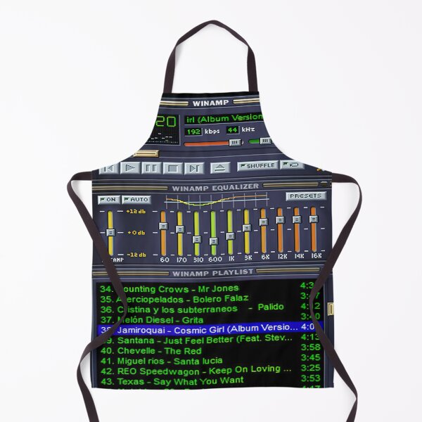Item preview, Winamp Retro Player Vintage 90s designed and sold by Retr0Tshirts.