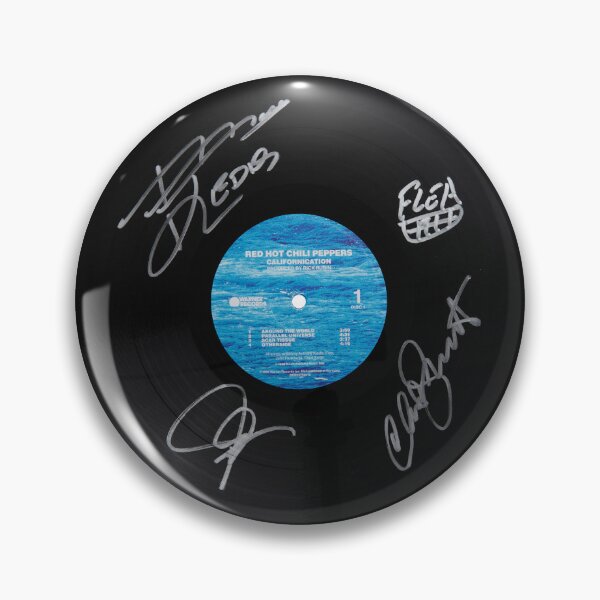 Item preview, Red Hot Chili Peppers Autographed Vinyl Record Artwork designed and sold by RCCLTDUK.