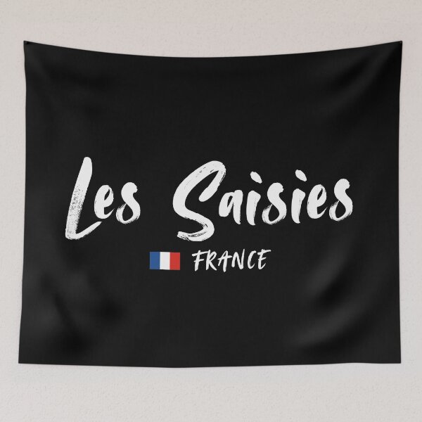 Aperçu de l'œuvre Les Saisies - France créée et vendue par StudioRedKoala.