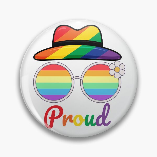 Item preview, Pride Hat and Glasses with Proud designed and sold by BlesstB.