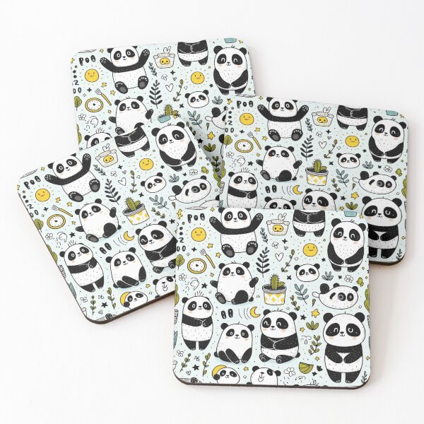 Item preview, Panda patterns, endless smiles  designed and sold by Vanich-Panich.