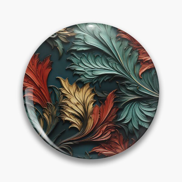 Item preview, Elegant Botanical Abstract Leather Leaves designed and sold by SylvieVibes.
