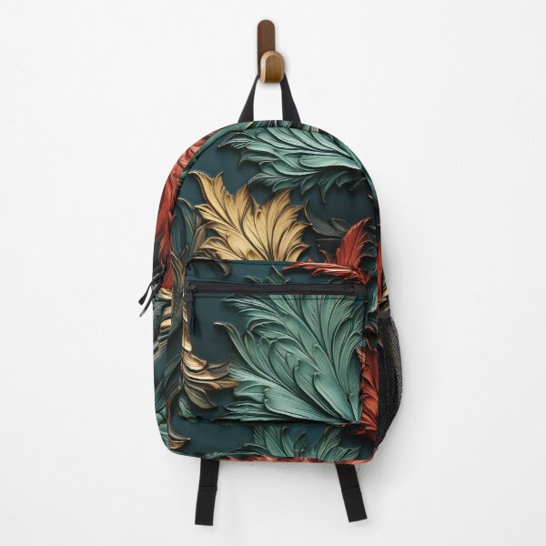 Item preview, Elegant Botanical Abstract Leather Leaves designed and sold by SylvieVibes.