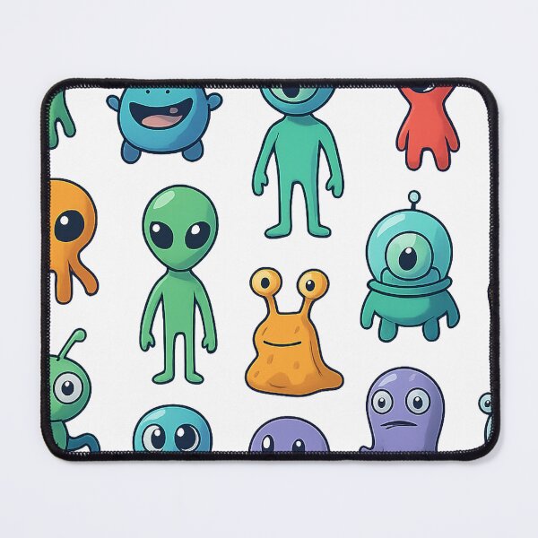 Item preview, Cute Alien Stickers | Funny Space Creatures PNG Icons for Sci-Fi Lovers designed and sold by artist-for-you.