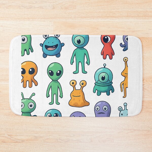 Item preview, Cute Alien Stickers | Funny Space Creatures PNG Icons for Sci-Fi Lovers designed and sold by artist-for-you.