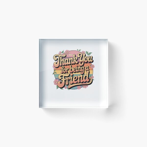 Item preview, Thank you for being a friend designed and sold by Mateusz Majcherek.