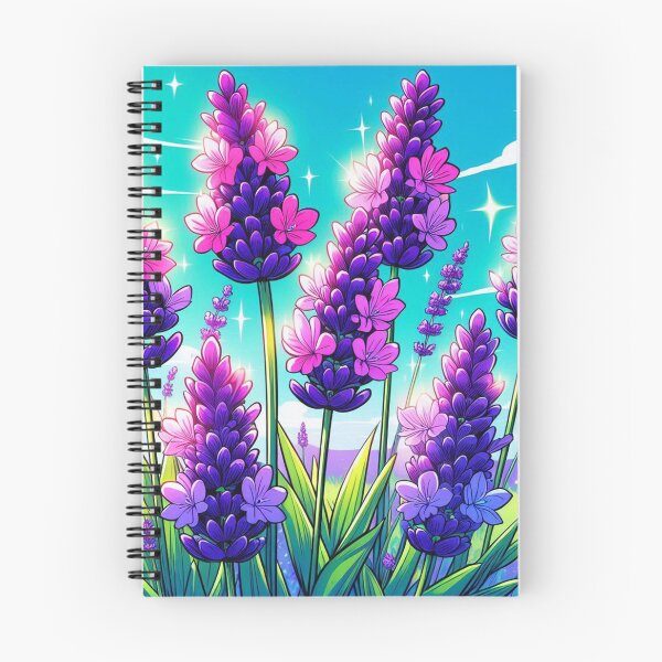 Item preview, Whimsical Lavender Flower Comic Design for Plant Lovers – Stylish AI Art for Clothing & Accessories designed and sold by knalpot-design.