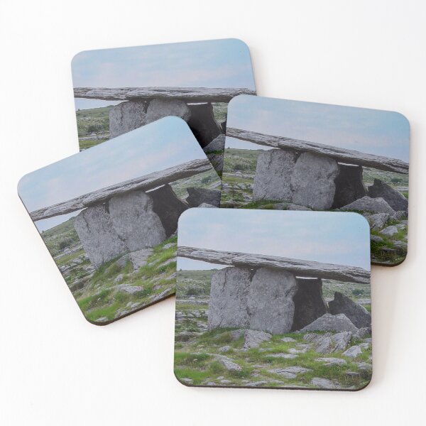 Item preview, Poulnabrone Dolmen The Burren County Clare Ireland designed and sold by ellenhenry.