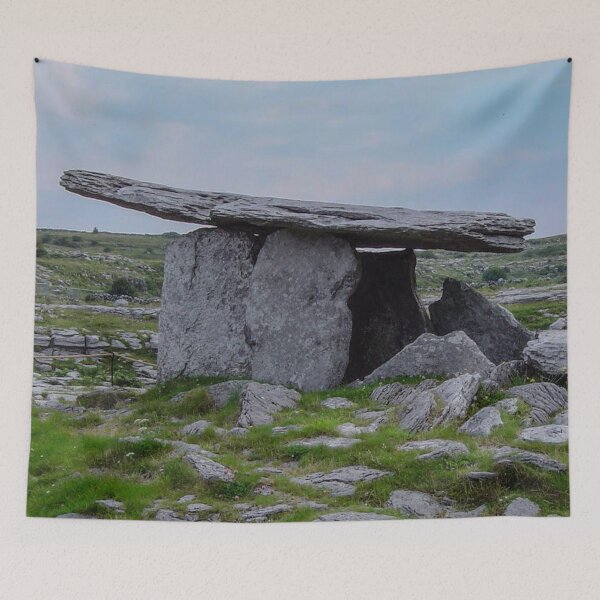Item preview, Poulnabrone Dolmen The Burren County Clare Ireland designed and sold by ellenhenry.