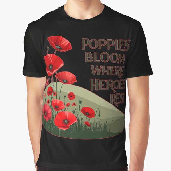 Item preview, Poppies Bloom Where Heroes Rest designed and sold by LordEron.