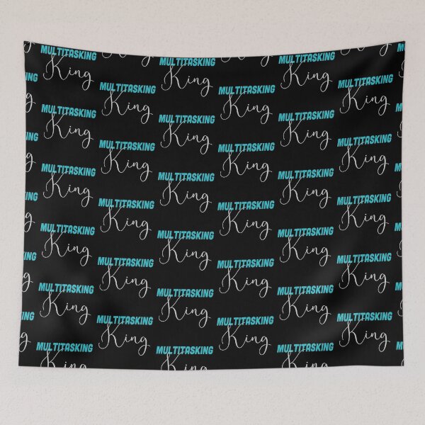 Item preview, Multitasking King  designed and sold by jazzydevil.